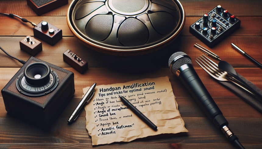 Handpan Amplification: Tips and Tricks for Optimal Sound