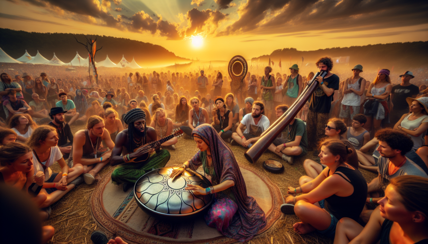 Melodies in the Wild: The Enchanting Spirit of the Handpan and Didgeridoo Festival