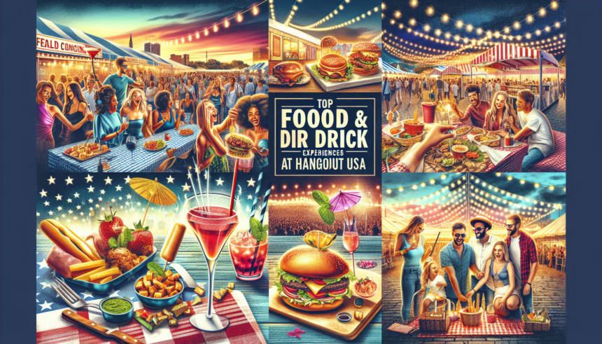 Top Food & Drink Experiences at HangOut USA