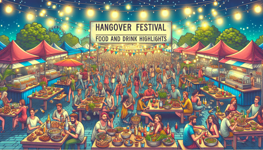 Culinary Delights at HangOver Festival: Food and Drink Highlights