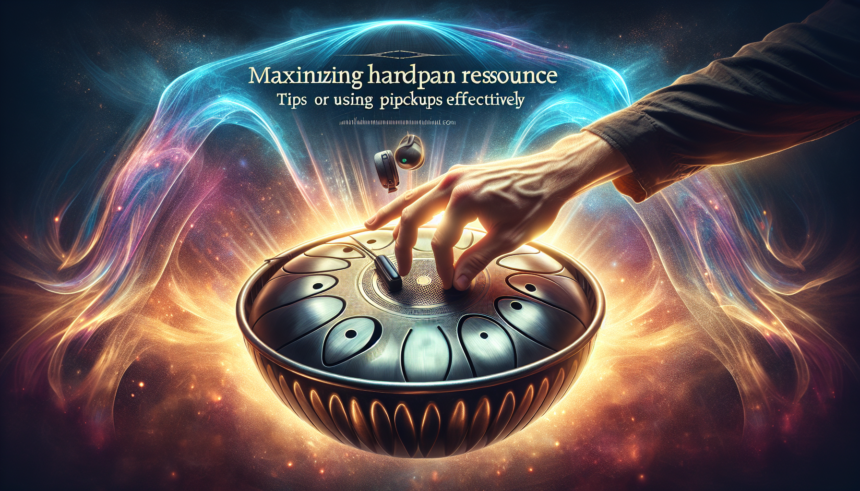 Maximizing Handpan Resonance: Tips for Using Pickups Effectively