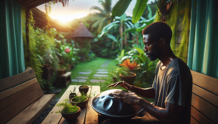 Stress Relief through Tranquil Handpan Melodies