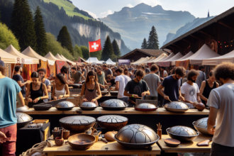 Craftsmanship Meets Culture: Handpan Makers at the Swiss Festival