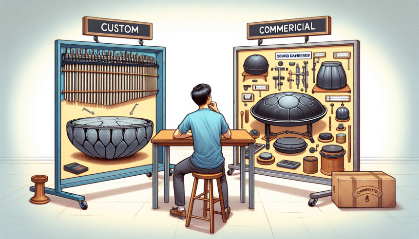 Custom vs. Commercial Handpan Sound Dampeners: What’s Best?