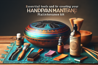 Essential Tools and Tips for Creating Your Handpan Maintenance Kit