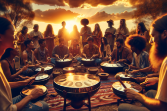 Sun-Kissed Tones: Handpan Players Gather for a Solstice Celebration