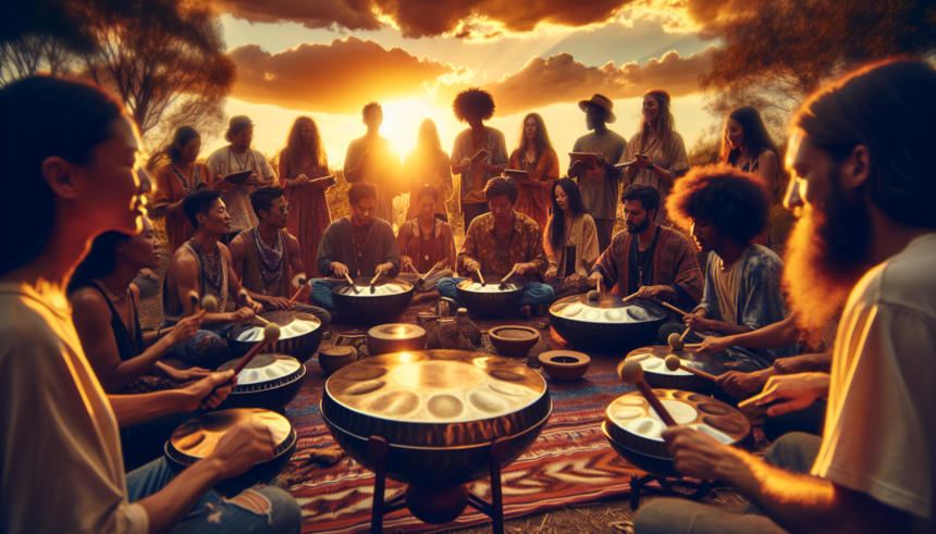 Sun-Kissed Tones: Handpan Players Gather for a Solstice Celebration